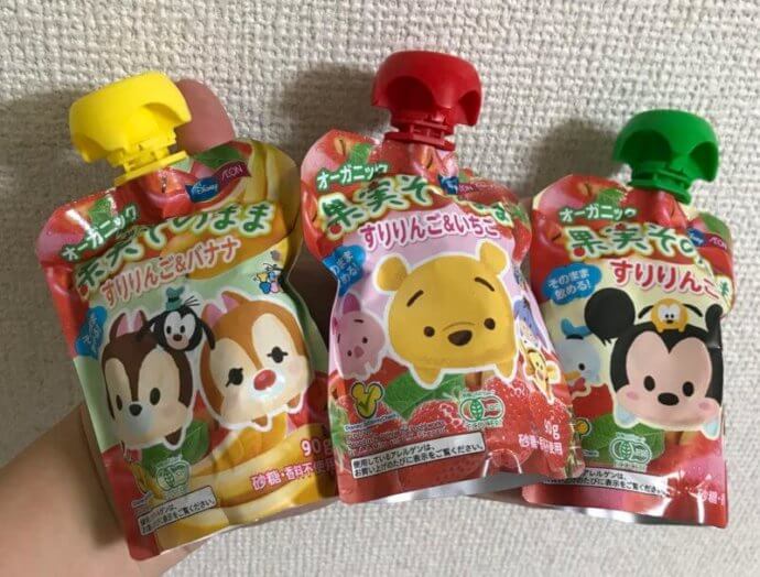 イオントップバリュの果実そのままシリーズの写真