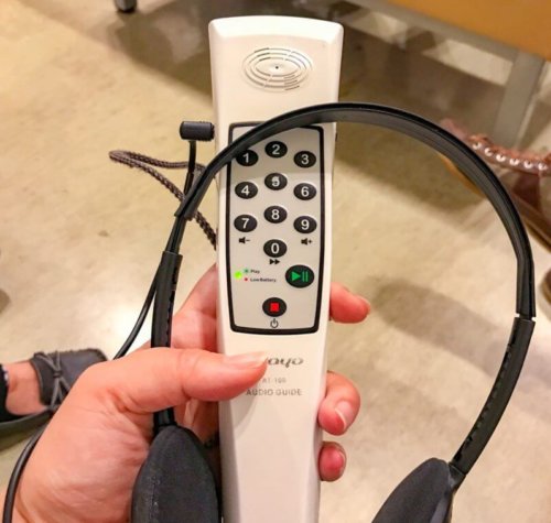 昆虫展の音声ガイド