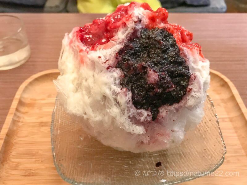 めがね庵のかき氷、ベリー×ベリー