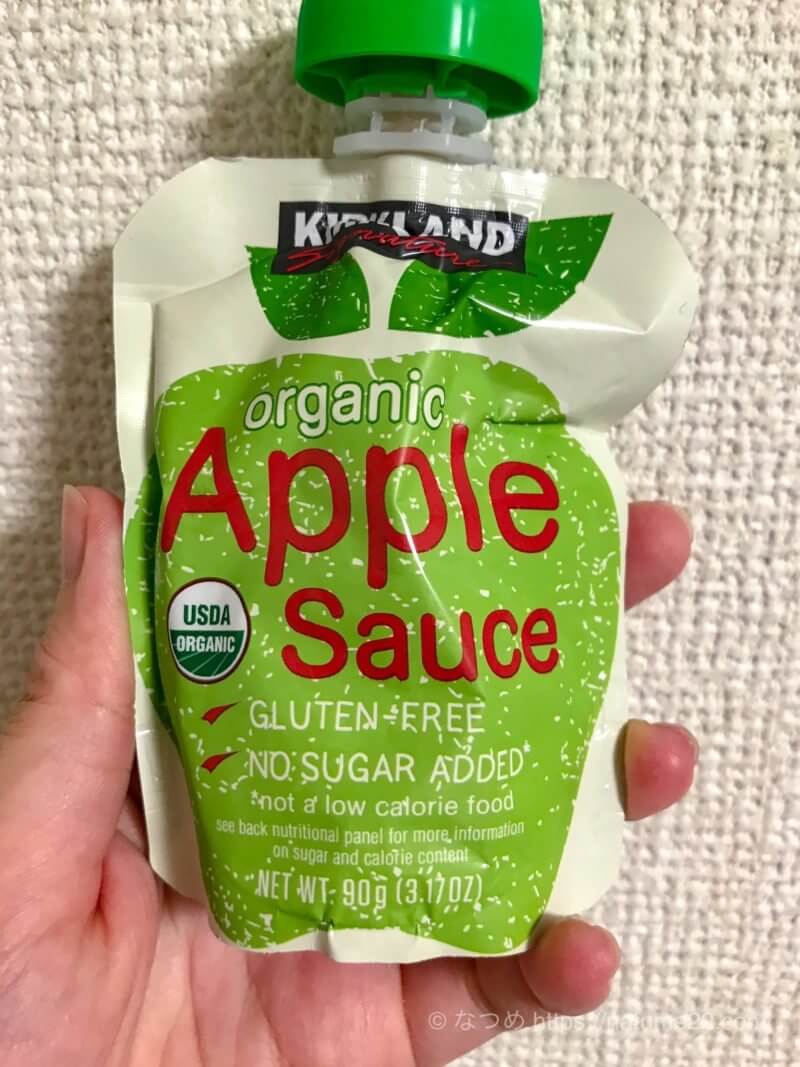 カークランドシグネチャーアップルソースの写真