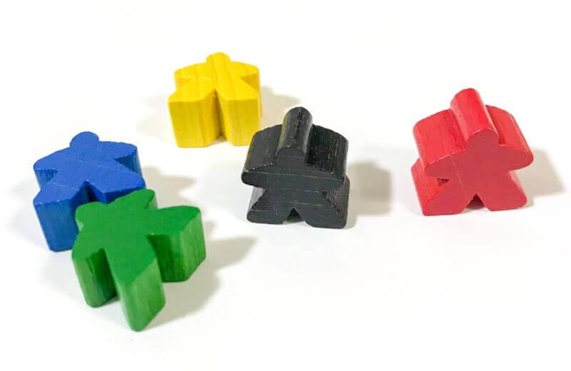 カルカソンヌのミープル