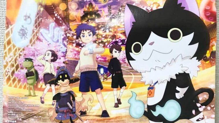 映画妖怪ウォッチのチラシ表面